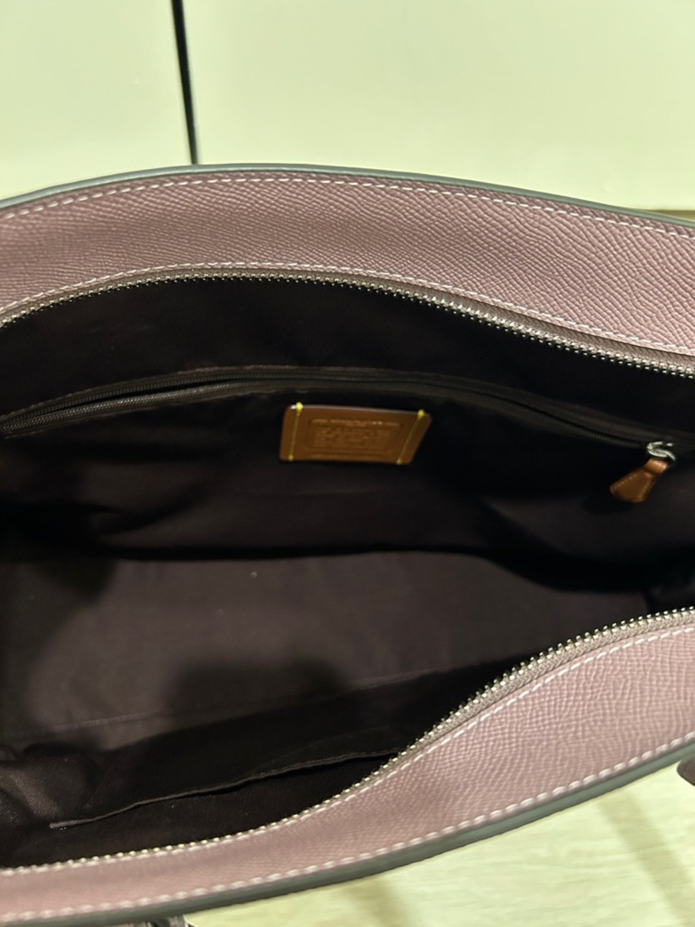 Coach (NWT) Station Tote in Jasmine - Picture 12 of 17